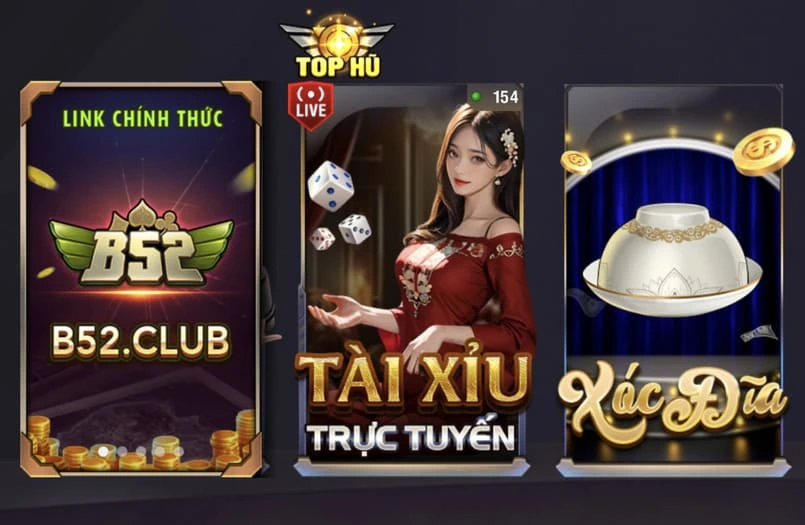 Tải app Tài Xỉu B52 Club – chơi xúc xắc online đổi thưởng uy tín